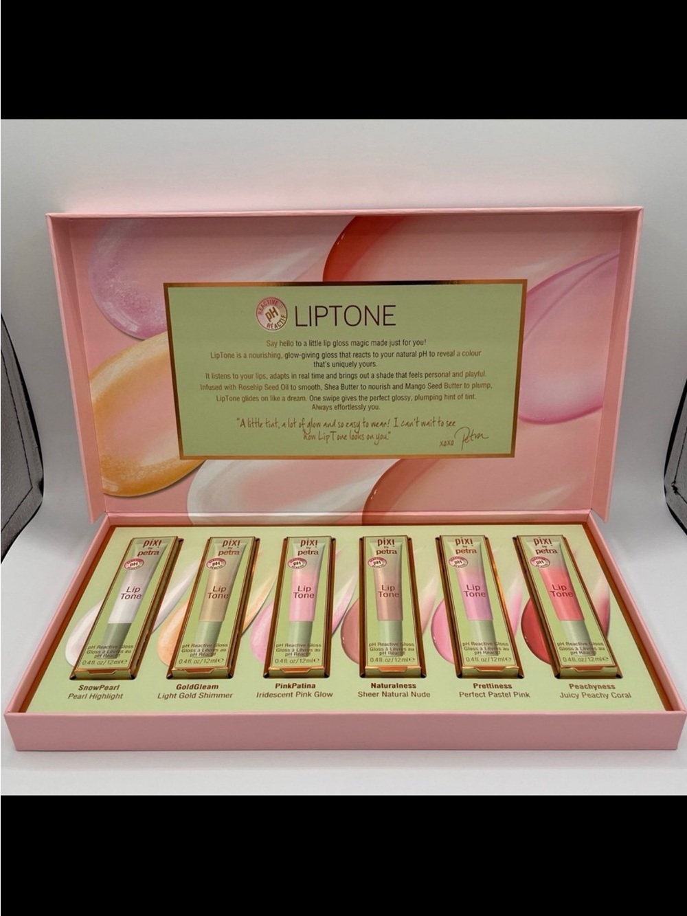 NEW Pixi pH Reactive Lip
Gloss/ LipTone
Set of 6